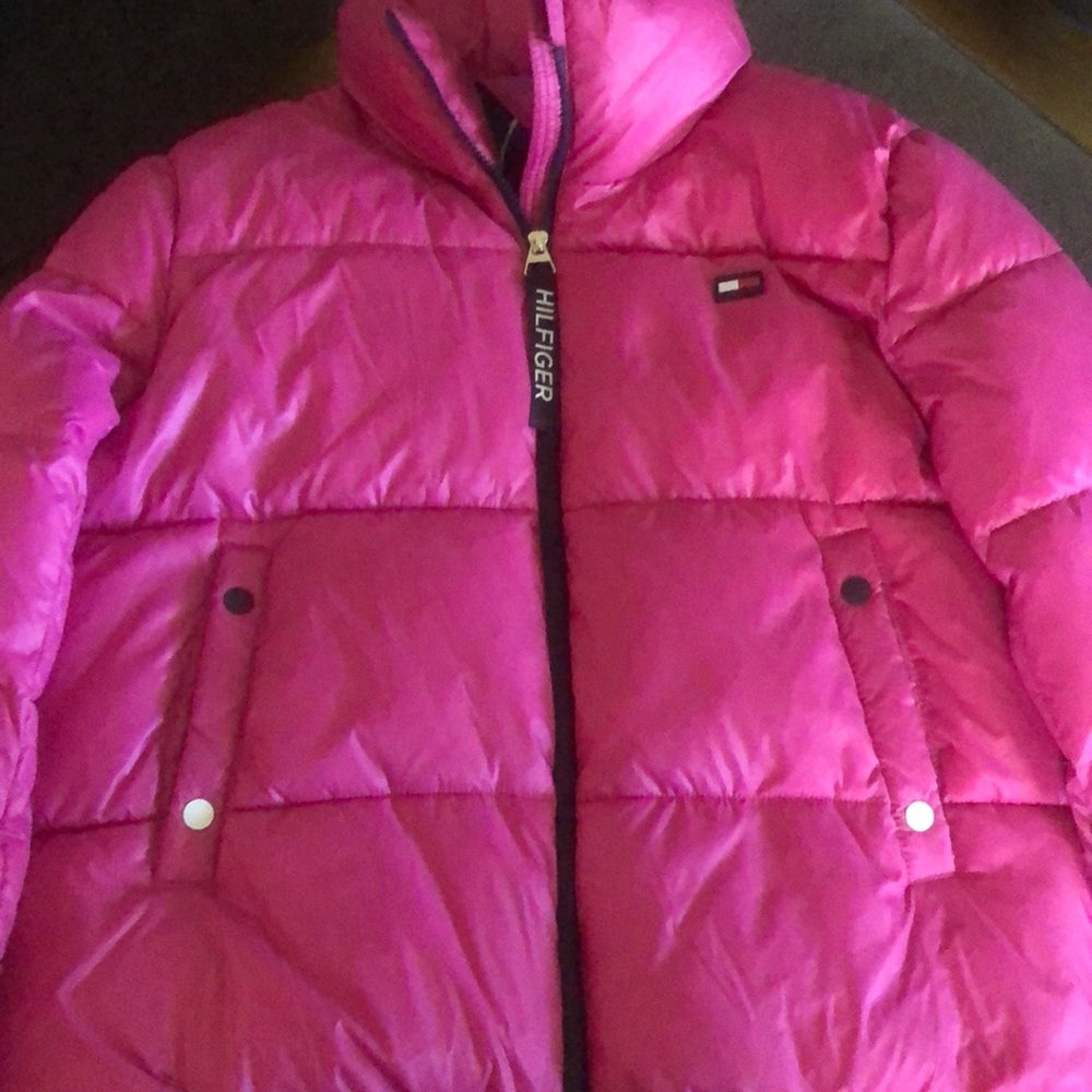 Pink, Tommy Hilfiger coat